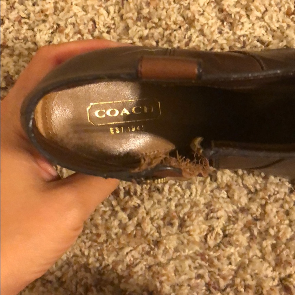 Coach Booties - Picture 3 of 4